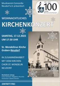 Kirchenkonzert 2022 @ St. Wendelinus Kirche Neudorf | Graben-Neudorf | Baden-Württemberg | Deutschland