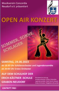 Sommerkonzert MVC @ Schulhof Erich-Kästner | Graben-Neudorf | Baden-Württemberg | Deutschland