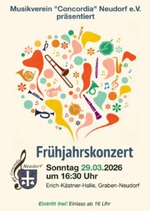 Jahreskonzert 2026 @ Erich-Kästner-Halle Neudorf | Graben-Neudorf | Baden-Württemberg | Deutschland