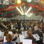 Feierliche Serenade am Montagabend